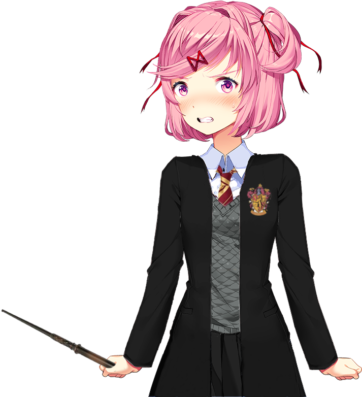 Edited Mediait's - Doki Doki Natsuki (960x960), Png Download