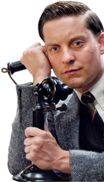 A Very Thoughtful Tobey Maguire On The Great Gatsby, - Tobey Maguire Gatsby (330x412), Png Download