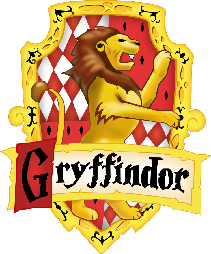 Image Result For Gryffindor Logo Harry Potter World, - Gryffindor Png (731x880), Png Download