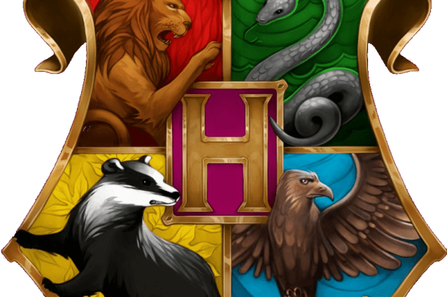 Pottermore Hogwarts Sorting Hat Quiz - Hogwarts House Crests Pottermore (640x426), Png Download