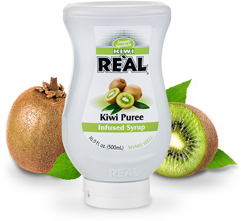 Ind-kiwi - Re'al Ginger Puree Infused Syrup (500x500), Png Download