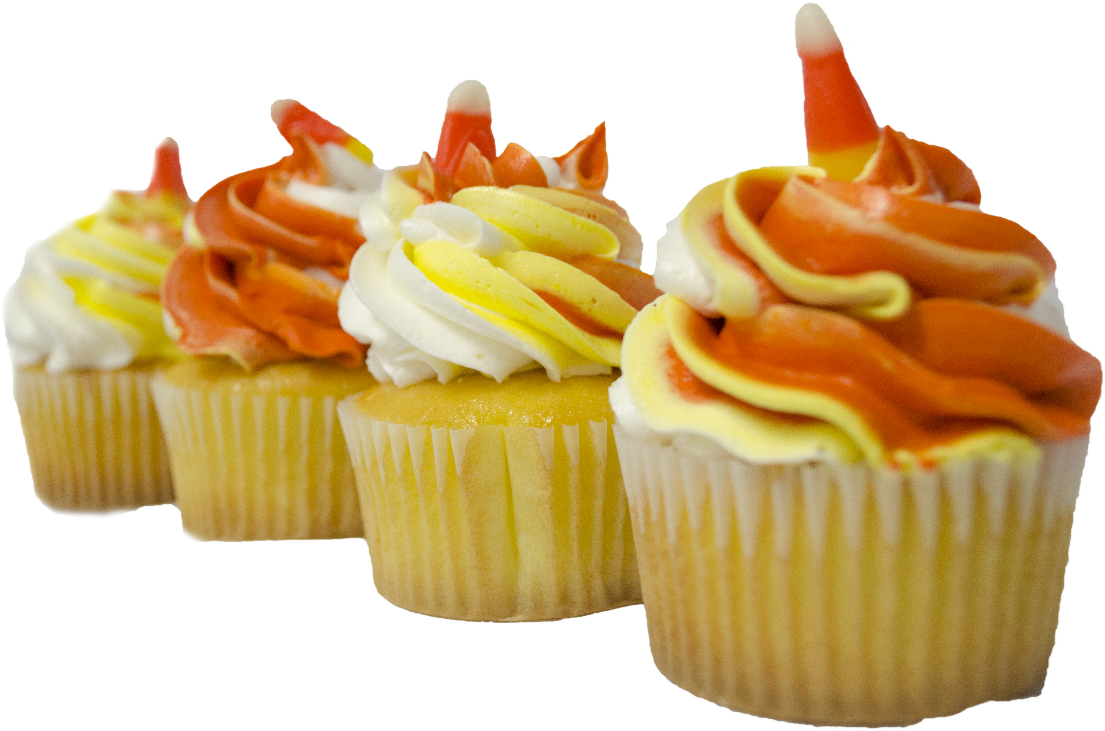 Candy Corn Cupakes Abc Cake Shop - Cake (4928x3264), Png Download