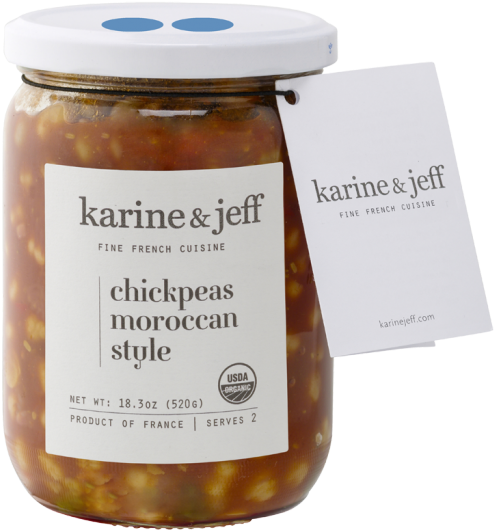 Chick Peas Morrocan Style - Karine & Jeff - Chickpeas Moroccan Style (700x700), Png Download