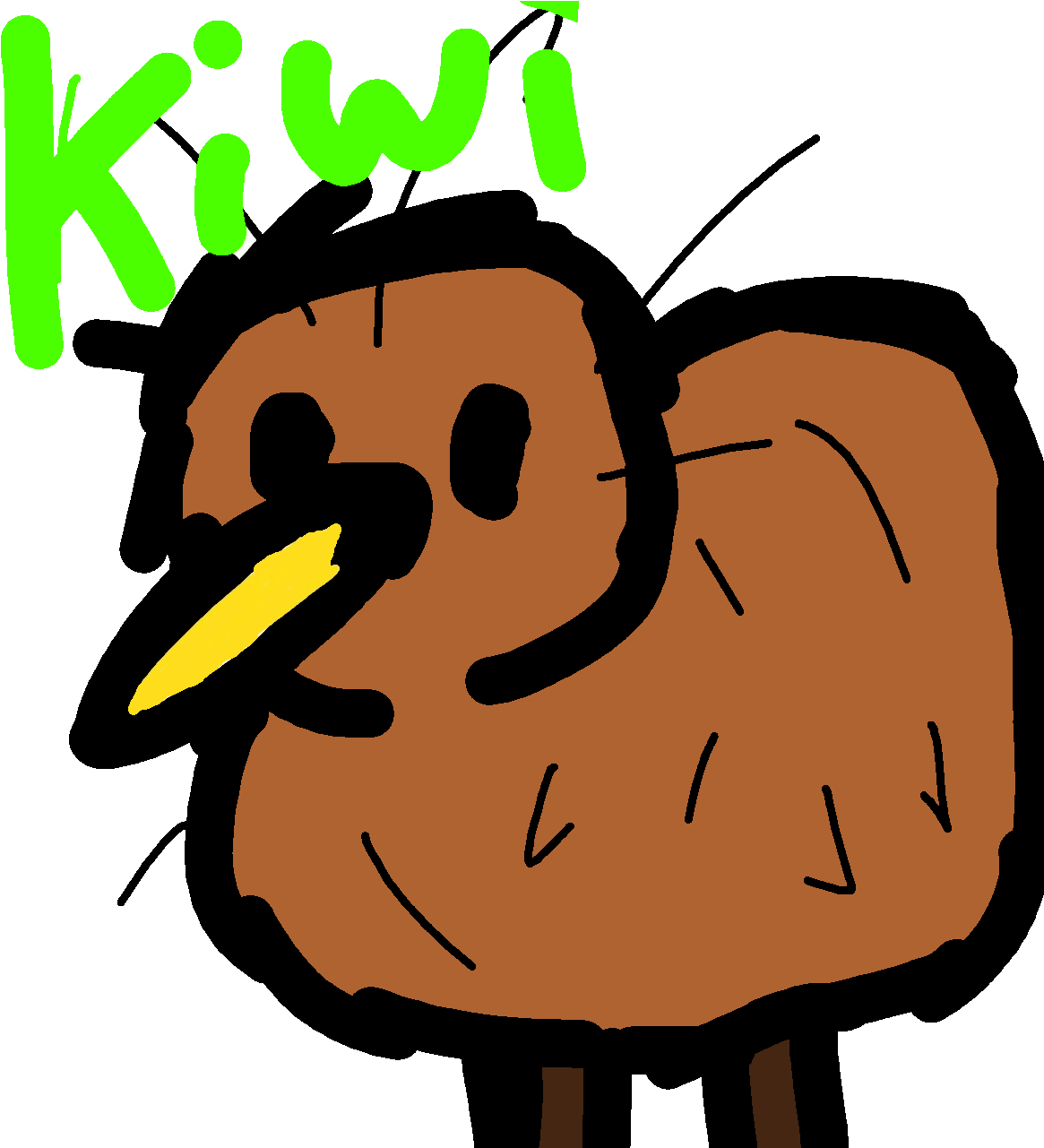 Kiwi - Adwise / On Messagewall Pvt Ltd (1205x1280), Png Download