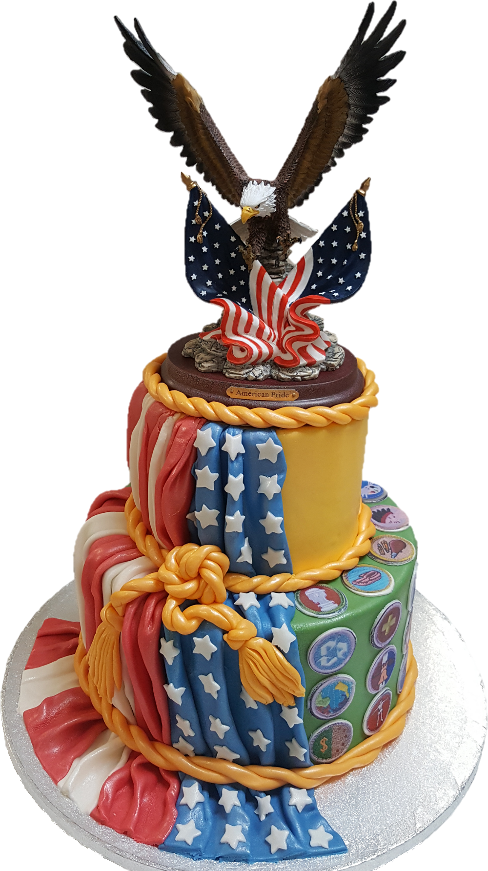 Need Something With A Little More Presence Than A Standard - Cake (1000x1785), Png Download