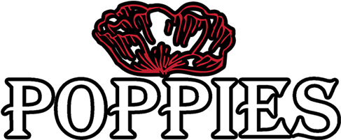 Poppies Logo (553x260), Png Download