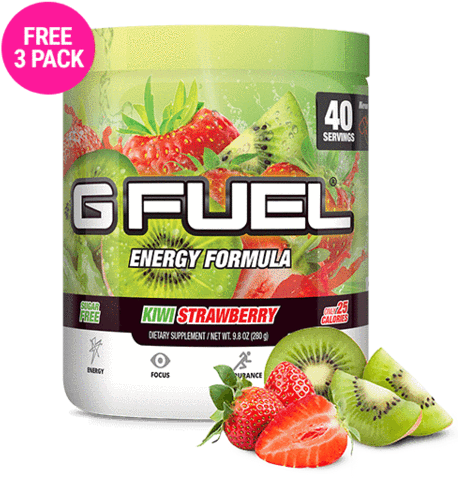Kiwi Strawberry Tub Free 3 Pack - G Fuel Battle Jar (480x480), Png Download