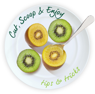 Our Juicy Zespri Kiwifruits Make Your Taste Buds Feel - Maiko Rahmen Mit Led-beleuchtung Enjoy Today (387x383), Png Download