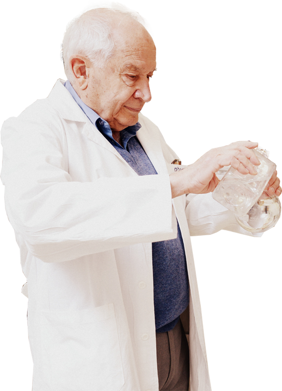 Raphael Mechoulam (564x781), Png Download