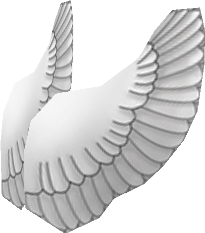 Angel Wings Png File Clip Art Black And White - Angel Wings From The Side (450x500), Png Download