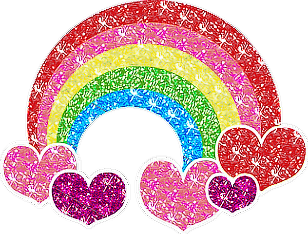 Report Abuse - Glitter Rainbow Clipart (632x480), Png Download
