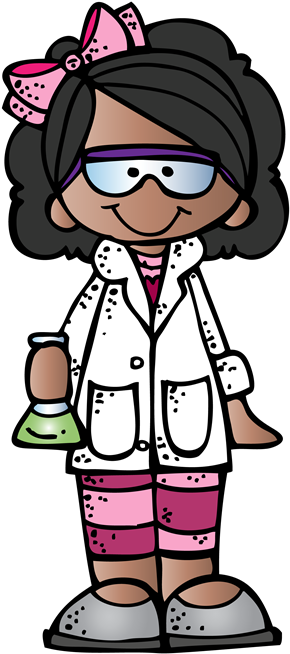 Girl Scientist Technology - Melonheadz Science Clipart (290x654), Png Download