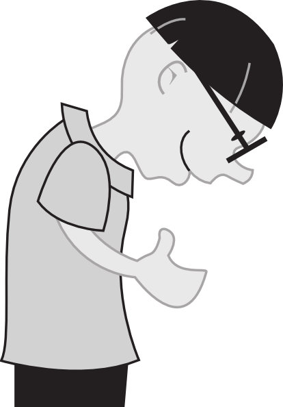 Original Png Clip Art File Scientist Standing Svg Images (414x594), Png Download