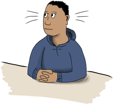 I Am A Young Person / Family / Whānau - Cartoon (417x390), Png Download