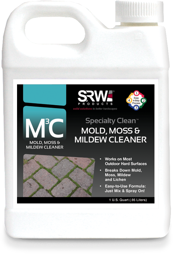 Mold, Moss, Mildew, Lichen And Algae Remover - High Gloss Paver Sealer 1 Gallon (600x880), Png Download