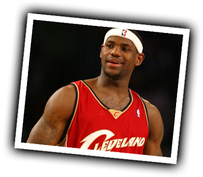 Honus Wagner Card - Lebron James (400x350), Png Download