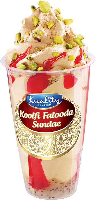 Koolfi Falooda Sundae - Falooda Ice Cream Png (800x800), Png Download