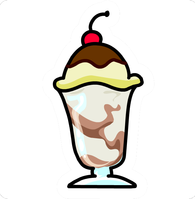 08, August 27, 2010 - Hot Fudge Sundae Day Clipart (673x688), Png Download