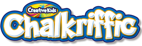 Sidewalk Chalk Stencils Kit (478x439), Png Download