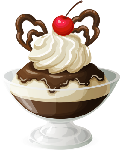 Share This Image - Strawberry Ice Cream Clipart (500x500), Png Download