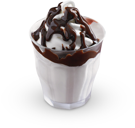Hot Fudge Sundae - Hot Fudge Sundae Mcdonalds (720x720), Png Download