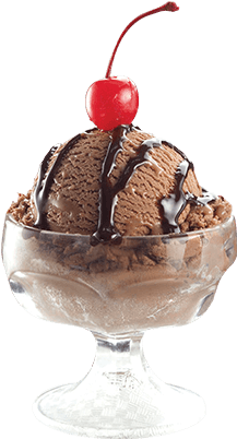 Chocolate Sundae - Sundae (600x600), Png Download