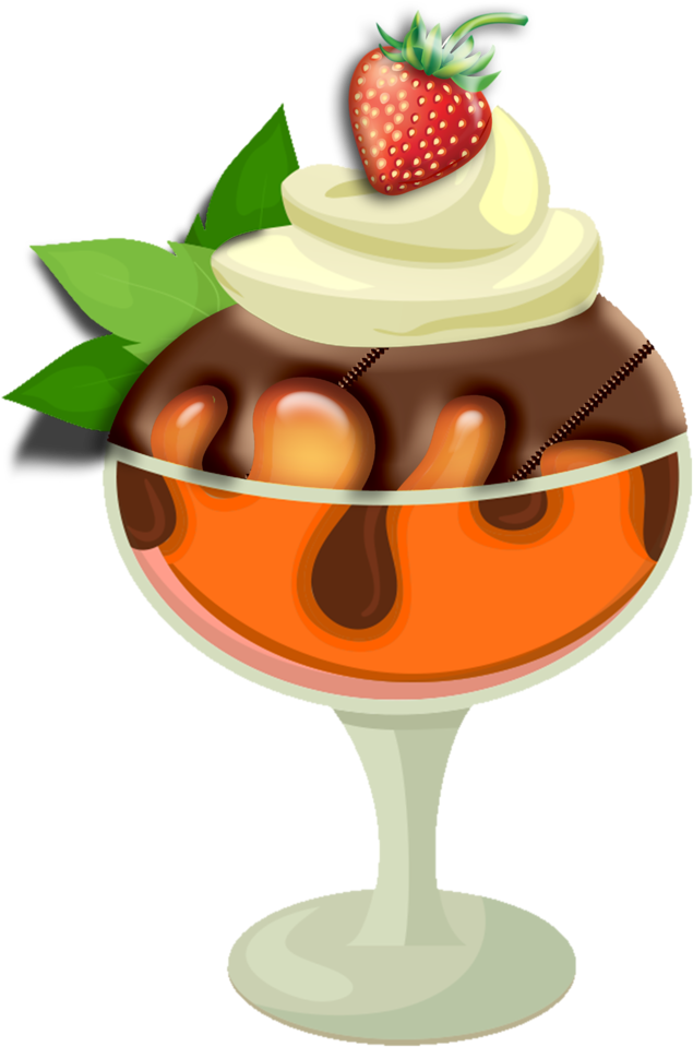 Foto In Scena Ic Freebie Element 009 - Dibujo De Helado (728x1024), Png Download