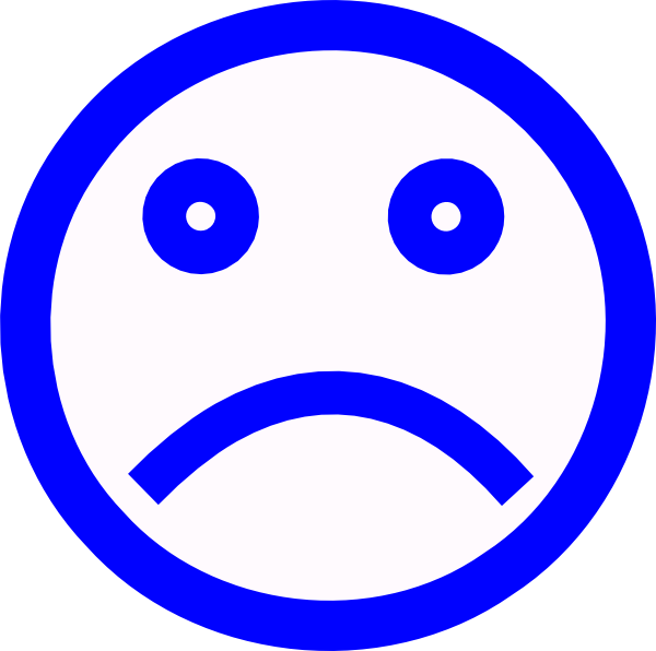 Sad Face Picture Cartoon - Royalty Free Sad Face (600x596), Png Download