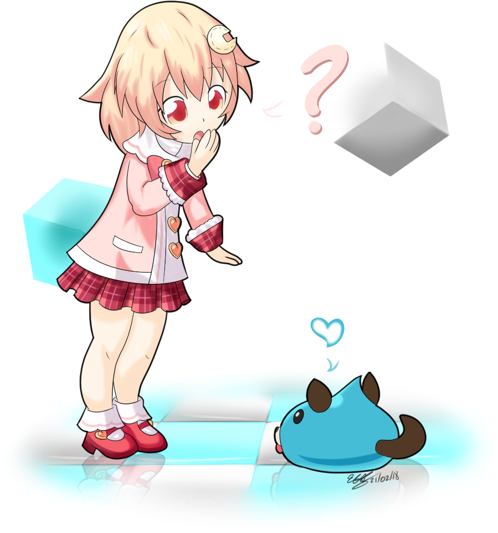 0 Replies 0 Retweets 3 Likes - Hyperdimension Neptunia Miny Histoire (1100x1100), Png Download