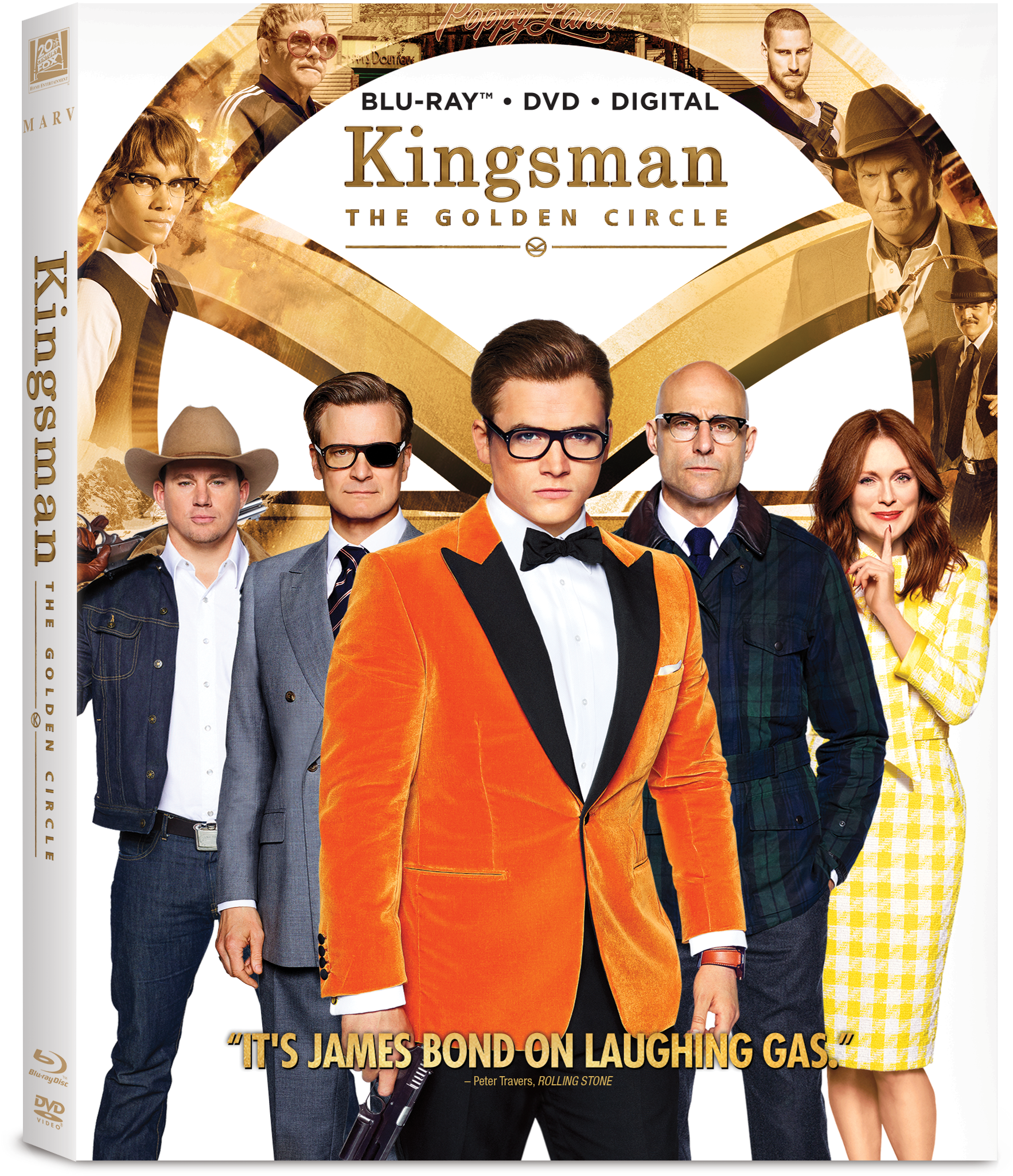 The Partner Toolkit Bluray Ocard - Kingsman Golden Circle Dvd (2400x3300), Png Download