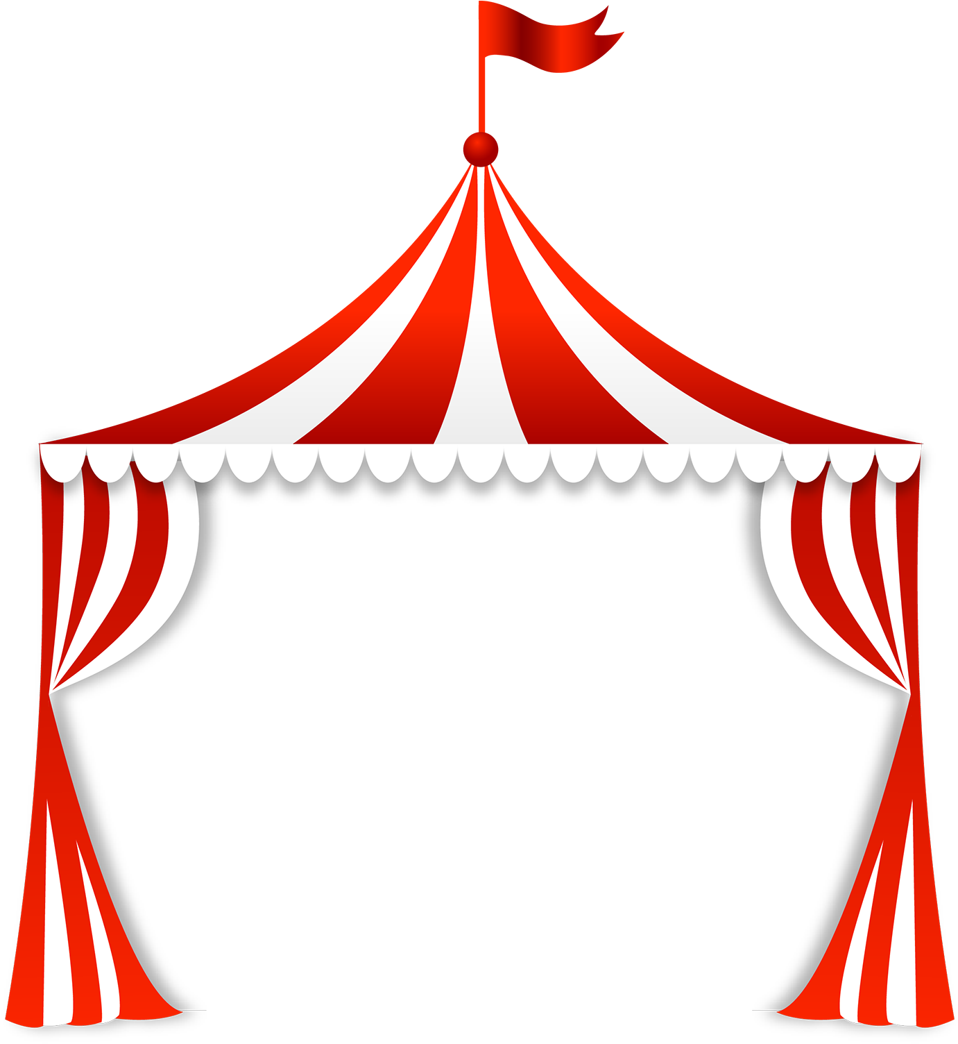 Download Vintage Circus Banner Png - Circus Frame PNG Image with No