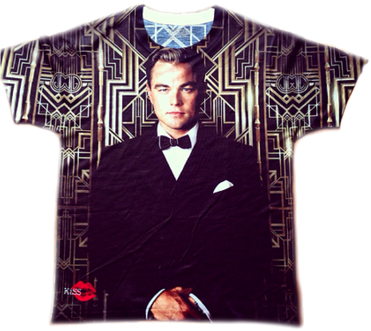 Additional Views - Great Gatsby Leonardo Dicaprio 24x18 Poster (746x675), Png Download