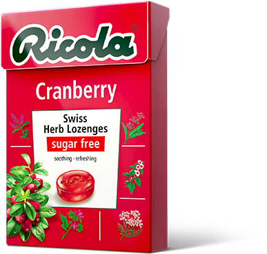 Cranberry Box 50 Oz - Ricola Cranberry (500x500), Png Download