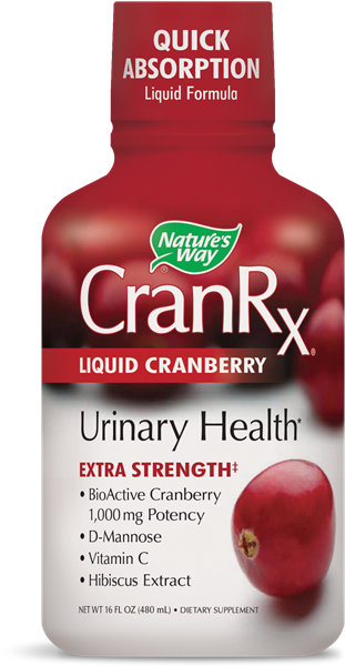 Cranrx Liquid Cranberry - Nature's Way Cranrx Liquid Cranberry - 16 Fl Oz (317x600), Png Download