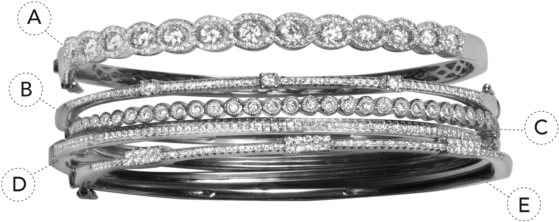 Diamond Bracelet - Bracelet (600x450), Png Download