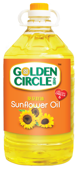 Golden Circle Sunflower Oil 2l - Golden Circle Sunflower Oil (601x601), Png Download