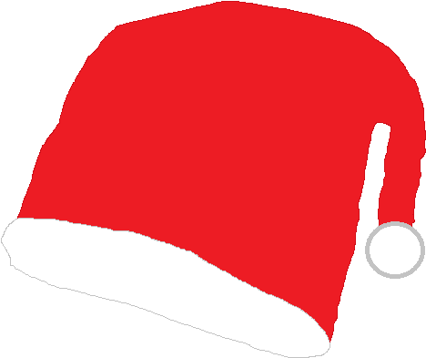 19joshua Santa Hat (484x418), Png Download