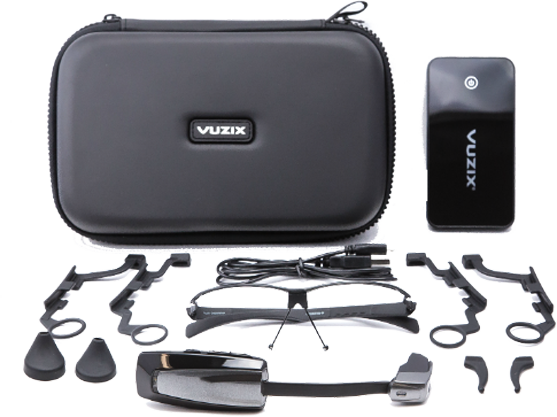 Vuzix M100 Image - Bag (557x417), Png Download