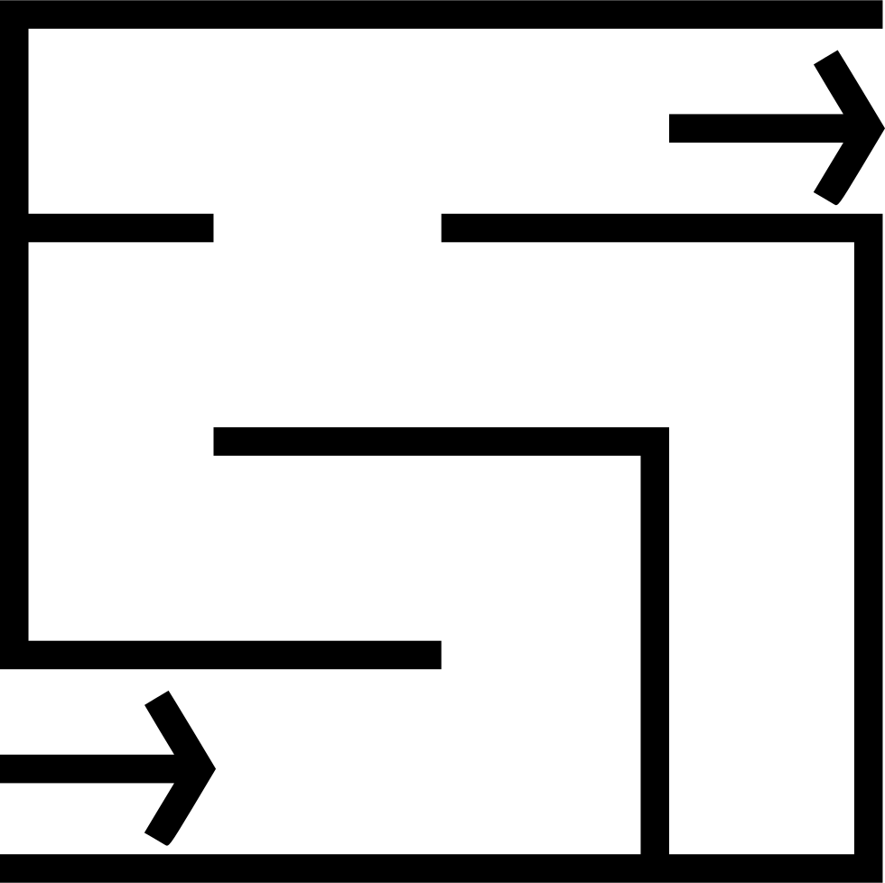 Maze Comments - Scalable Vector Graphics (980x978), Png Download