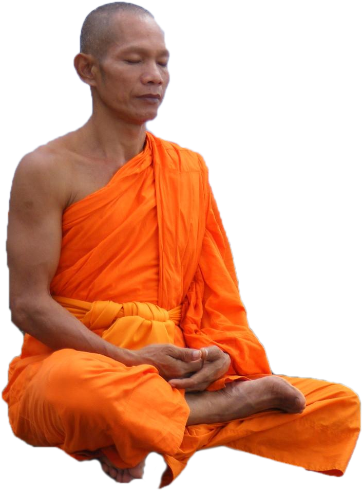 Buddhist Monk Png - Sell Comb To Monk (852x1049), Png Download