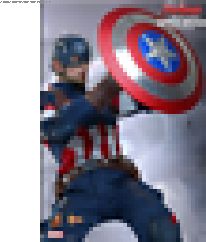 Authentic Rare Captain America Hot Toys Aou Mms281 - Avengers Age Of Ultron Captain America And Ultron (800x785), Png Download