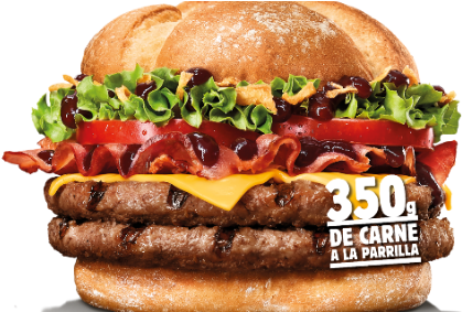 Burger King Lanza Una Hamburguesa Para Los Más Carnívoros - Hamburguesa De Burger King (501x282), Png Download