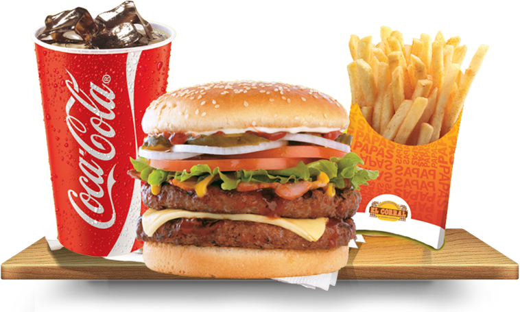 Una Persona Promedio Come “comida Rápida” Un Promedio - Tin Box Company Coca Cola Can Bank (758x455), Png Download