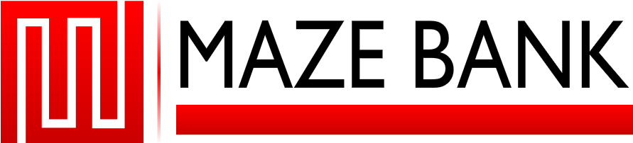 Maze Bank - Gta V Maze Bank Logo (890x210), Png Download