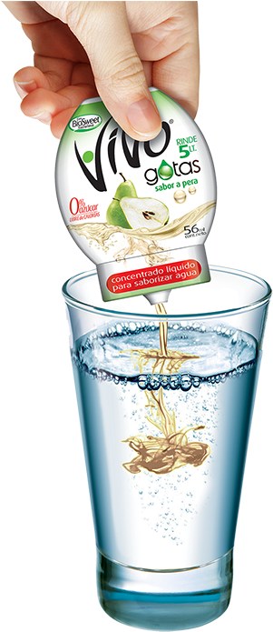 Vivo Gotas Vivo Gotas - Saborizante Vivo (320x703), Png Download