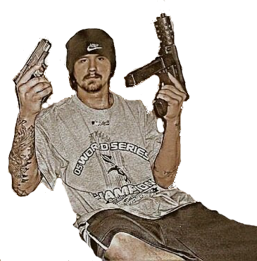 Dirty Monk - Assault Rifle (365x371), Png Download