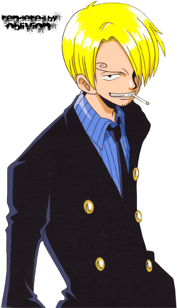 No Caption Provided - One Piece Sanji Cosplay Costume (600x1026), Png Download