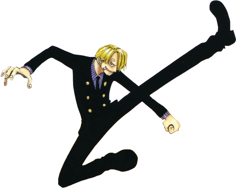 Sanji 2 - One Piece Character Sanji (790x625), Png Download