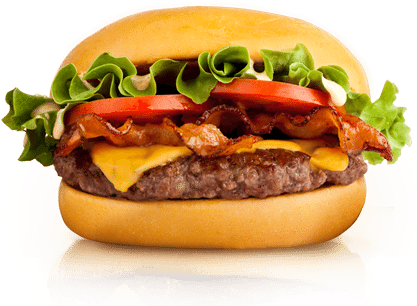 Hamburguesa - Fast Food Burger (478x345), Png Download