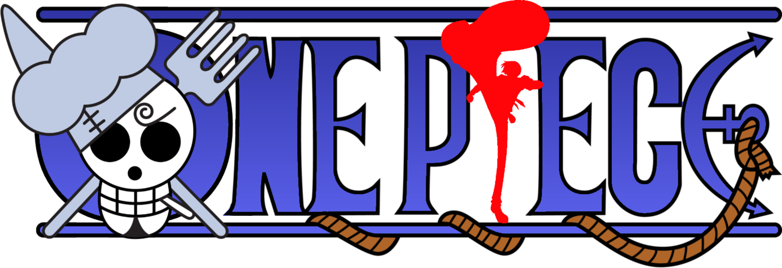 One Piece Logo - Lambang One Piece Sanji (1525x523), Png Download